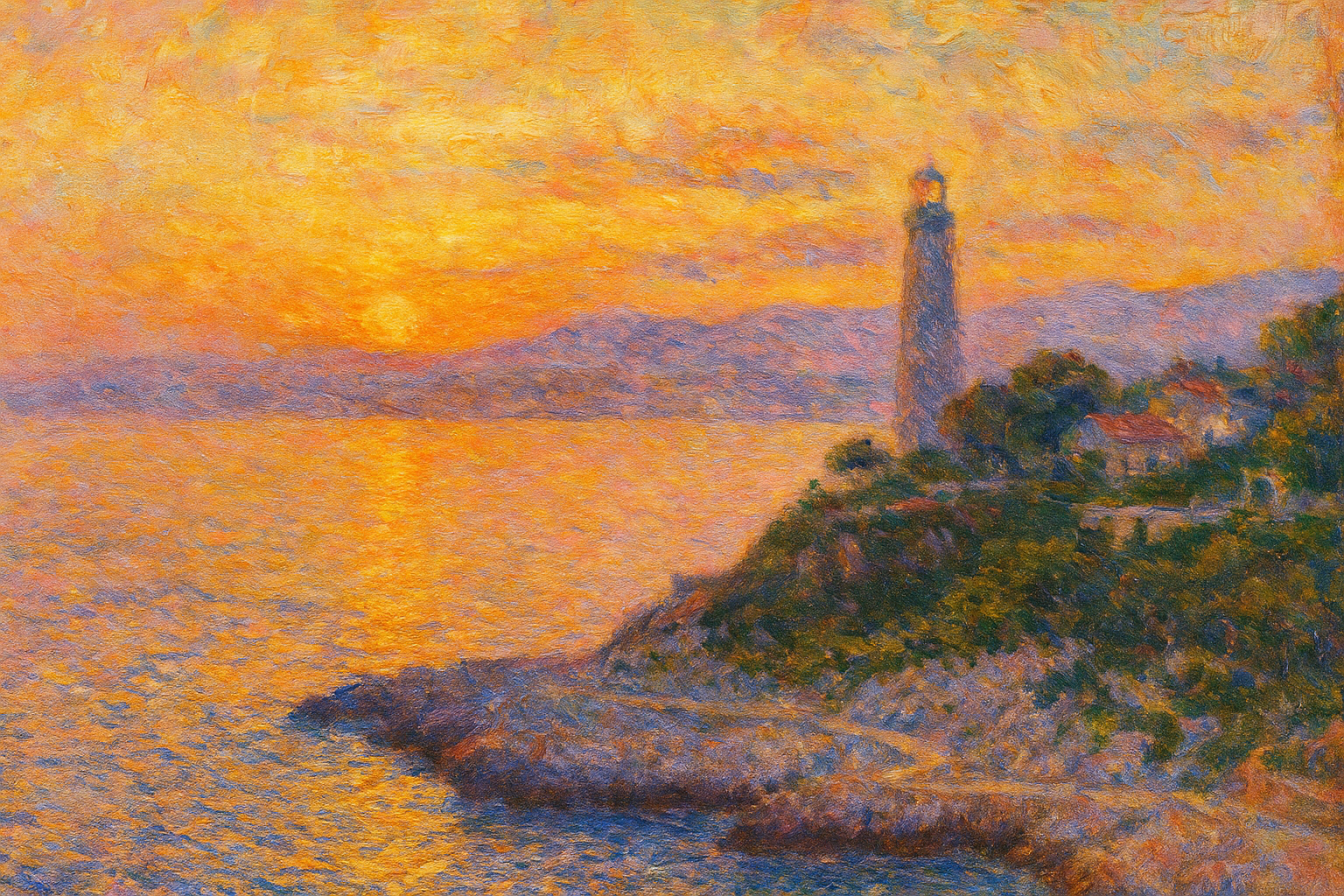 Impressionist Sunset